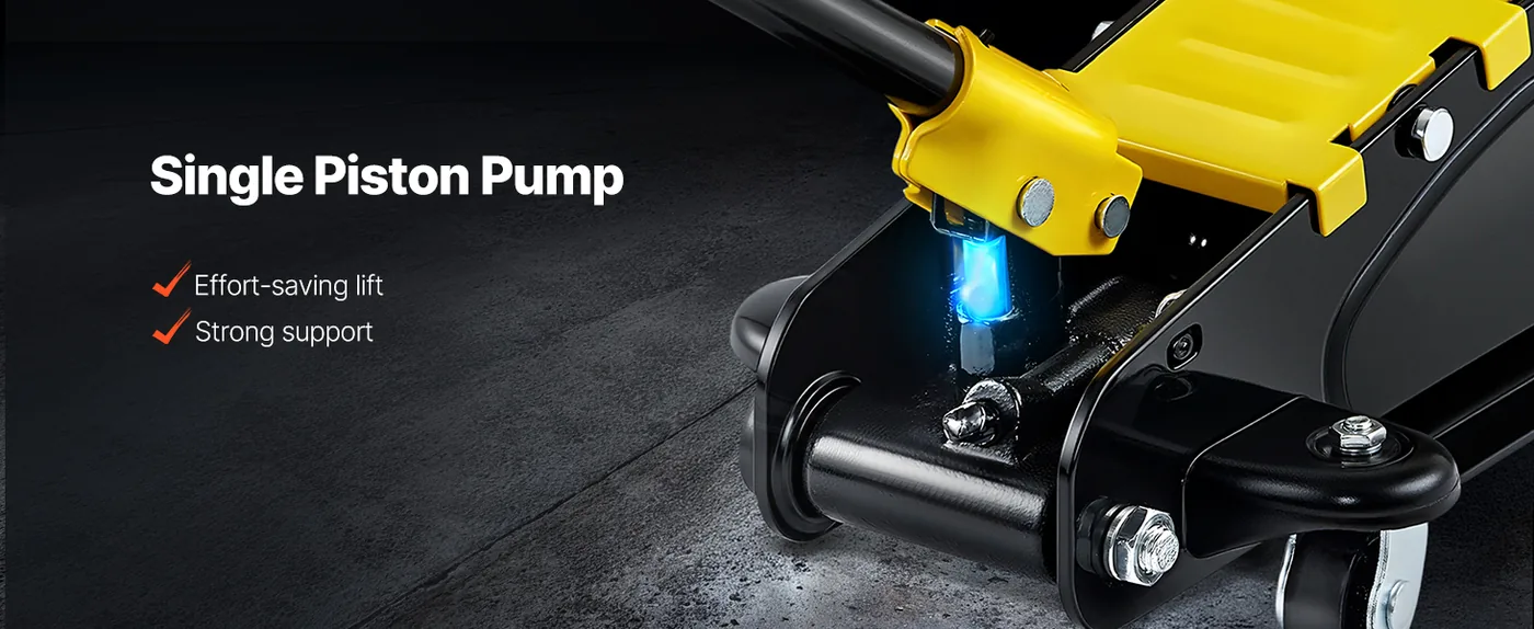 VEVOR 2.5 Ton Low Profile Floor Jack Heavy Duty Single Piston