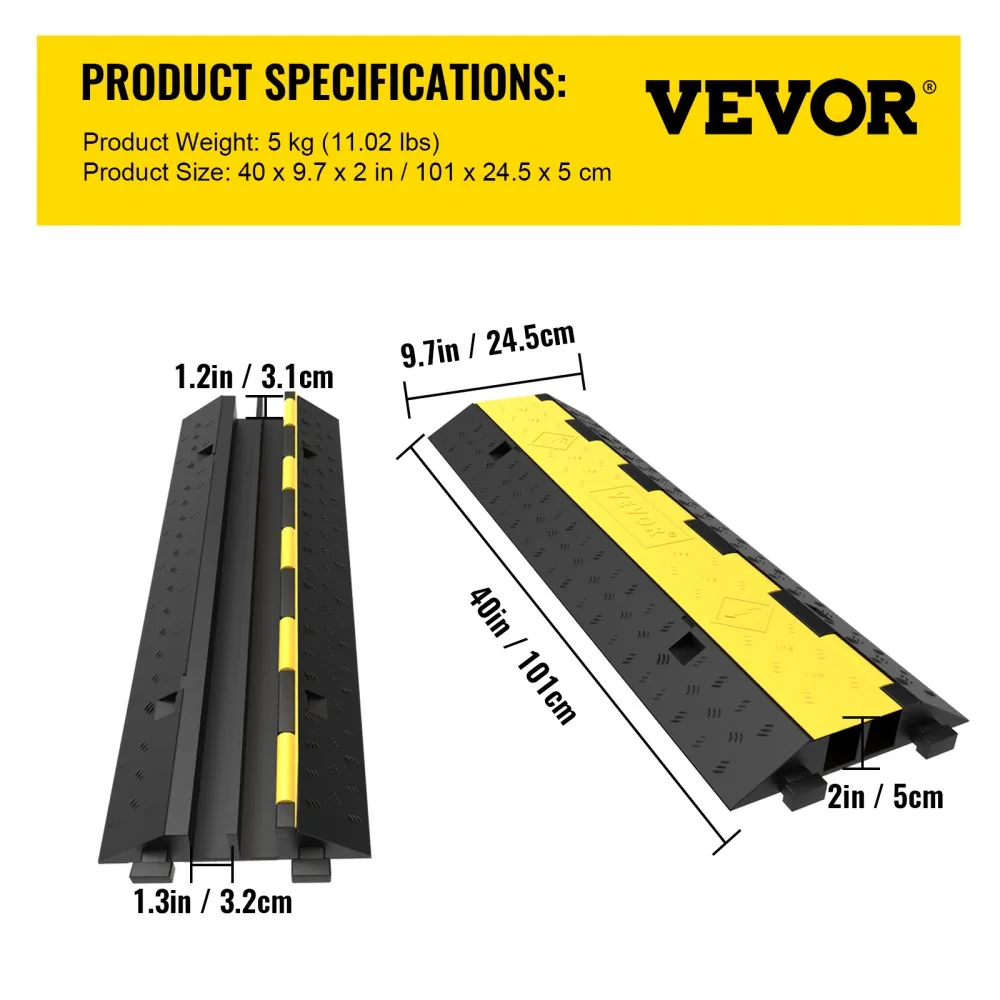 cable protector ramp package contents