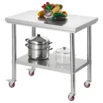 VEVOR Stainless Steel Table 24 x 36 in product image 1