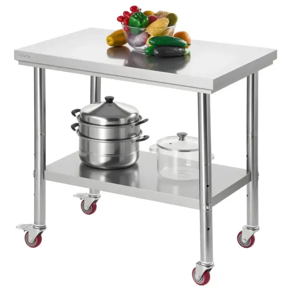 VEVOR Stainless Steel Table 24 x 36 in product image 1