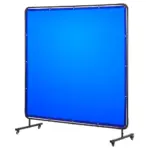 VEVOR Welding Screen with Frame Blue 6 x 6 ft. product image 1