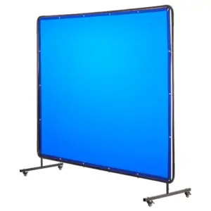 VEVOR Welding Screen with Frame Blue 6 x 8 ft. product image 1