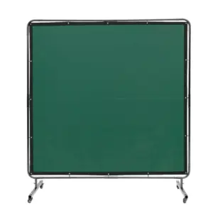 VEVOR Welding Screen with Frame Green 6 x 6 ft. product image 1