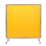 VEVOR Welding Screen with Frame Yellow 6 x 6 ft. product image 1
