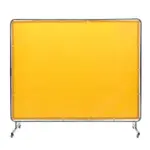 VEVOR Welding Screen with Frame Yellow 6 x 8 ft. product image 1