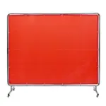 VEVOR Welding Screen with Frame Red 6 x 8 ft. product image 1