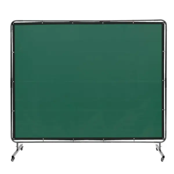 VEVOR Welding Screen with Frame Green 6 x 8 ft. product image 1