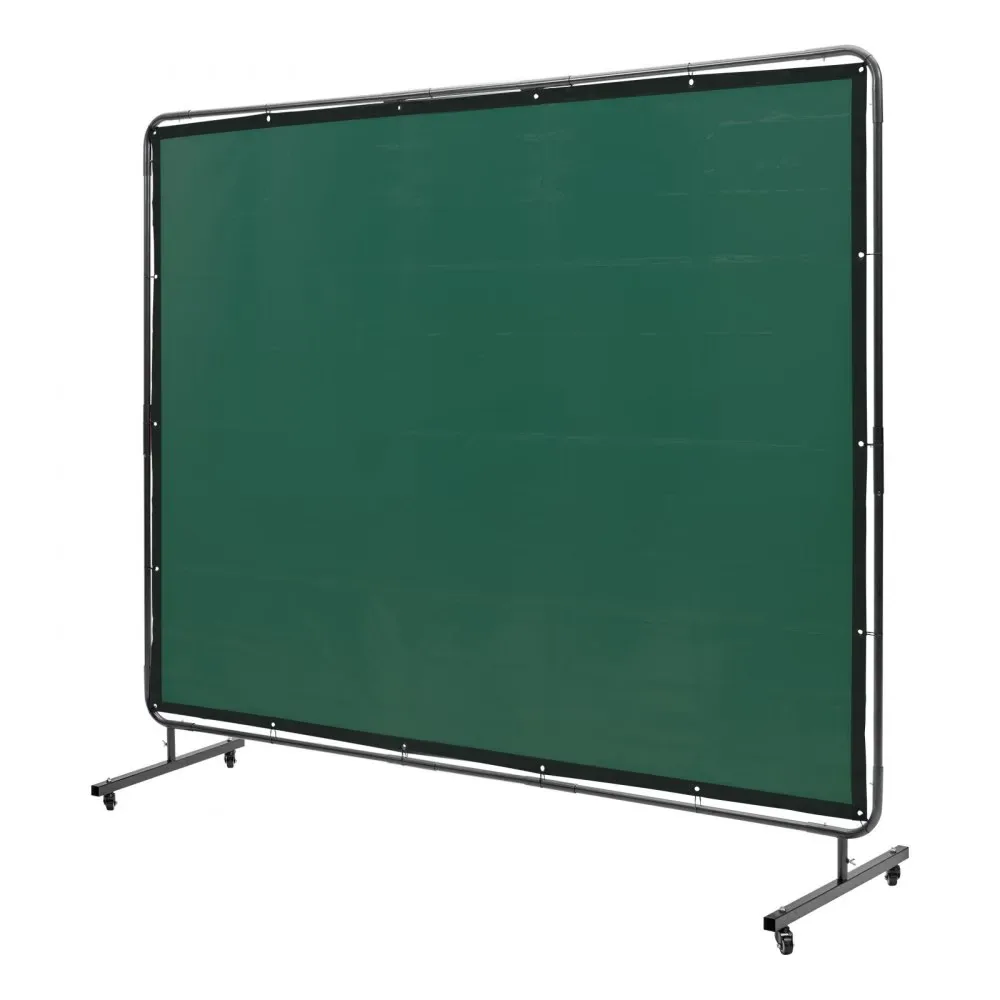 VEVOR Welding Screen with Frame Green 6 x 8 ft. product image 11