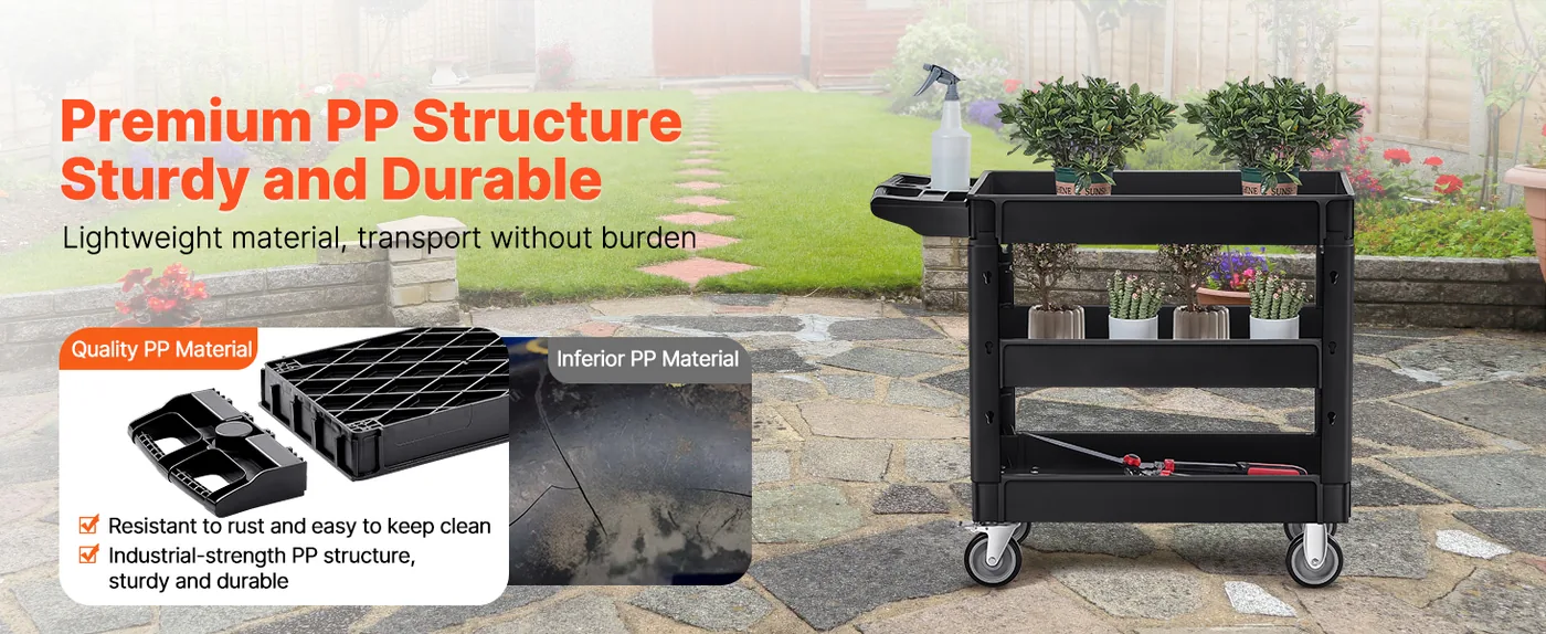 VEVOR Utility Service Cart One-way feature 2