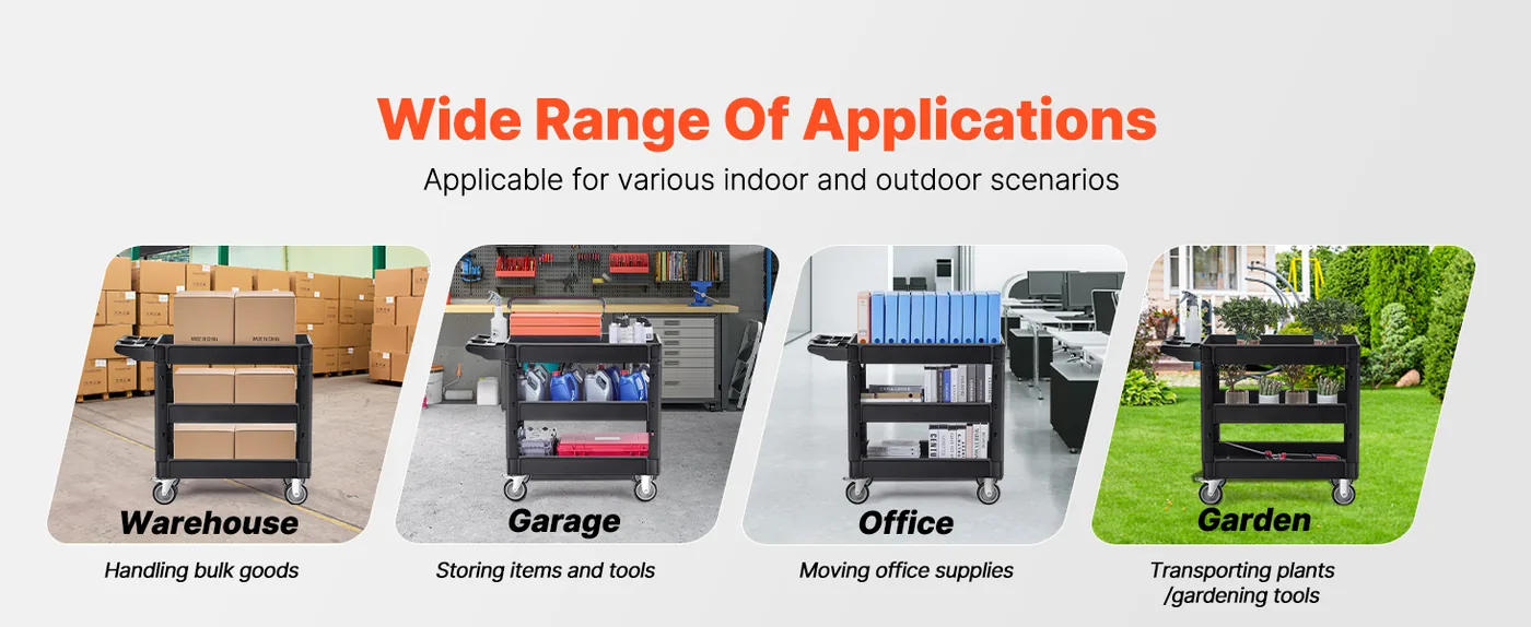 VEVOR Utility Service Cart One-way feature 3