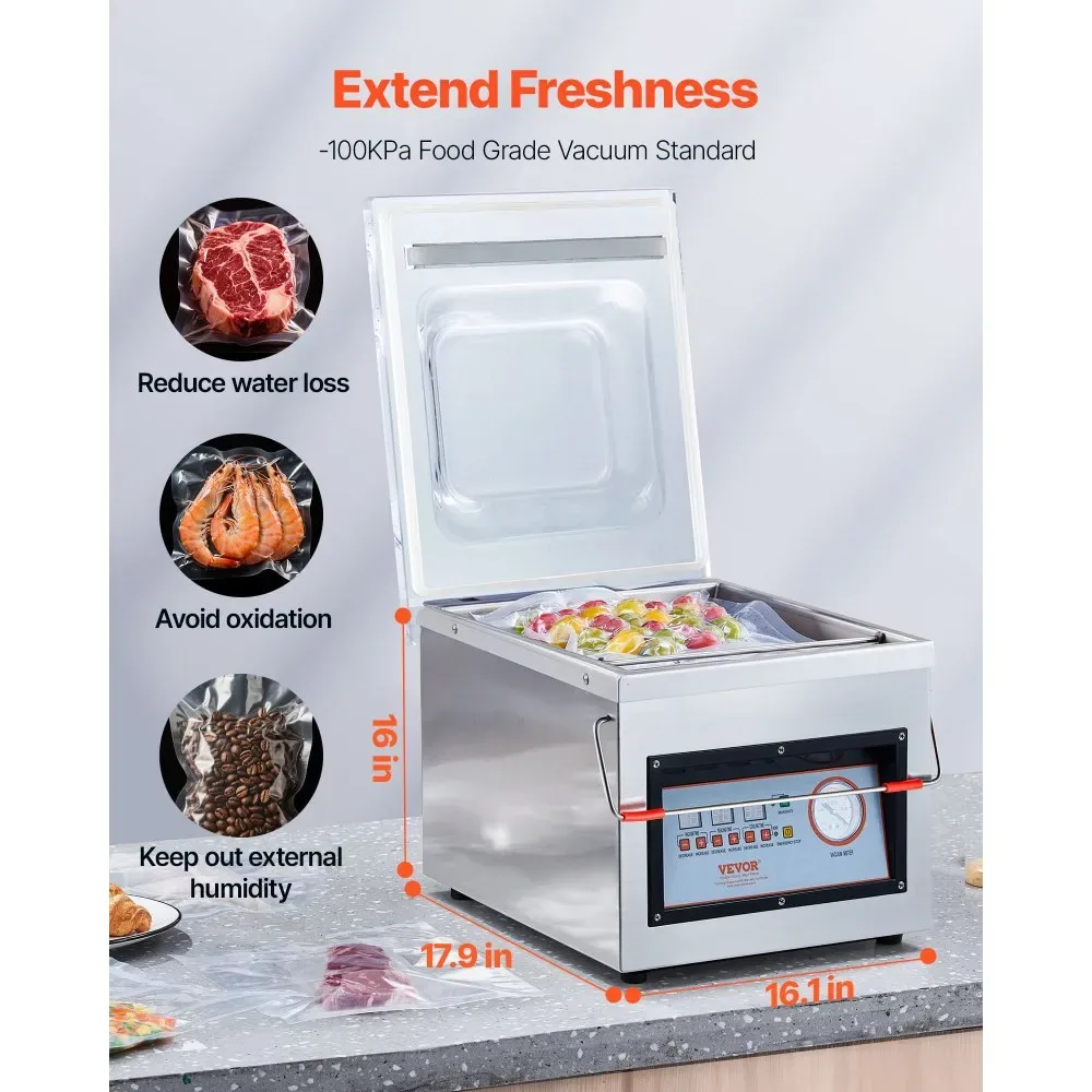 VEVOR Chamber Vacuum Sealer Tabletop 300W product image 2