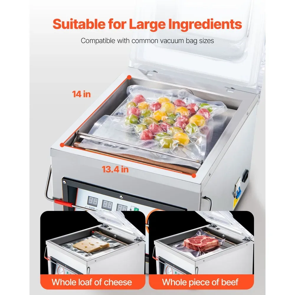 VEVOR Chamber Vacuum Sealer Tabletop 300W product image 4