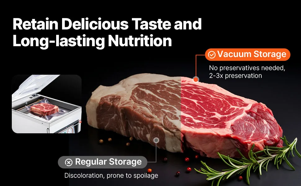 VEVOR Chamber Vacuum Sealer Tabletop 300W feature 1