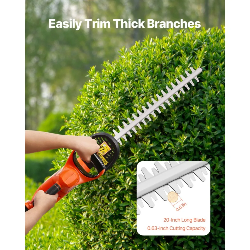 VEVOR Electric Hedge Trimmer Low Branch 18 inch product image 2