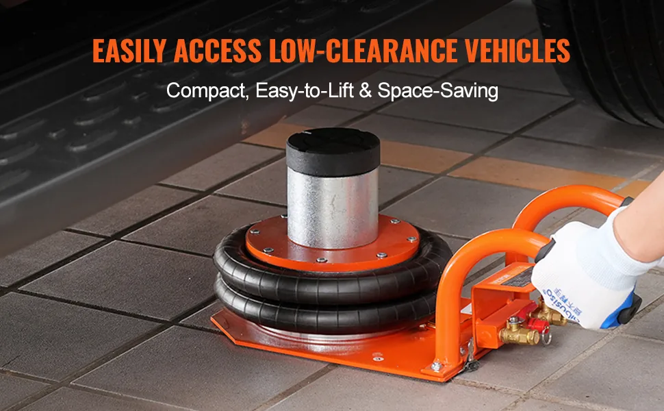VEVOR Air Jack Short Grip Handle Orange feature 2
