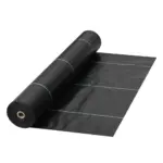 VEVOR 5.8 oz Weed Barrier 3 x 300 ft Landscape Fabric front view