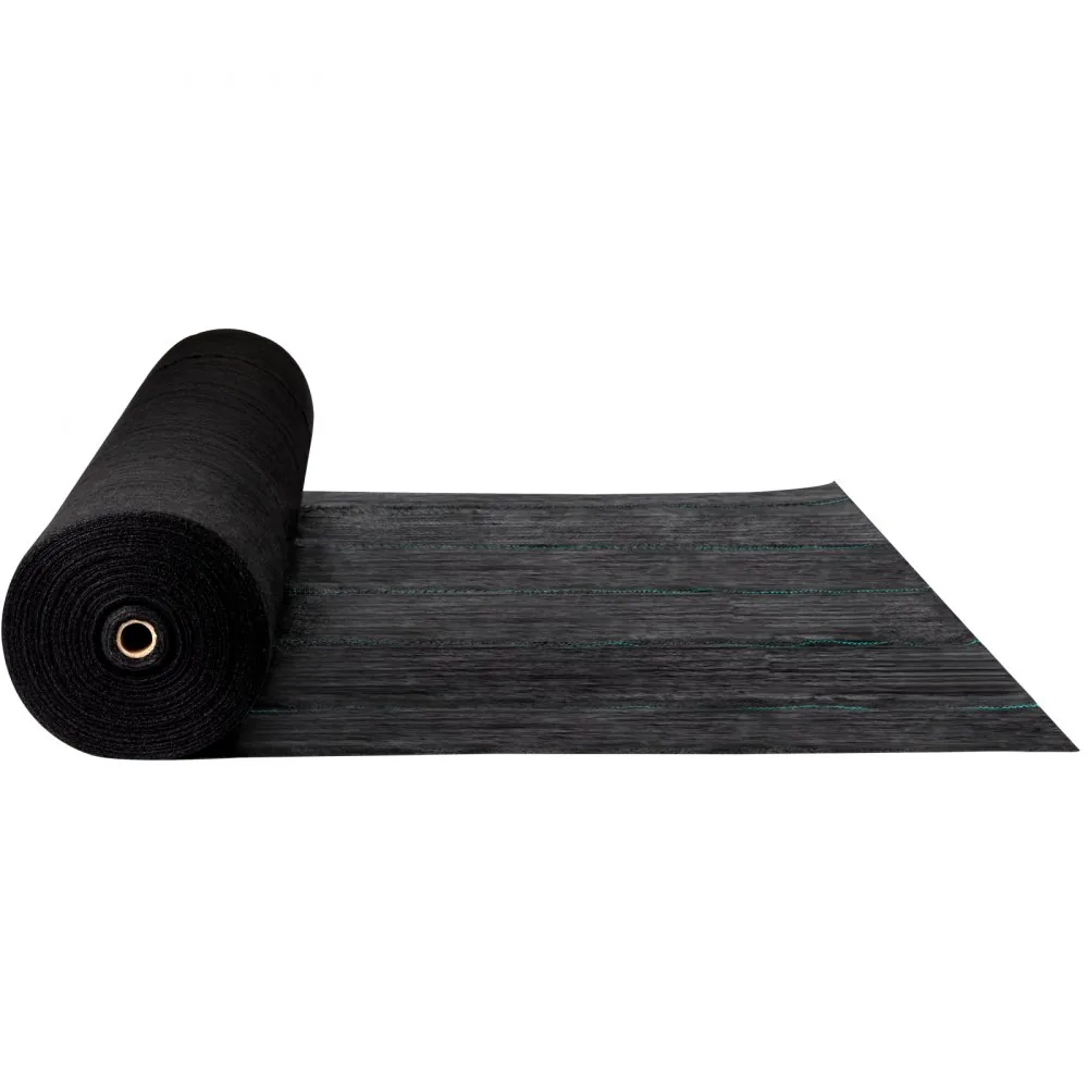 VEVOR 5.8 oz Weed Barrier 4 x 100 ft Landscape Fabric performance detail