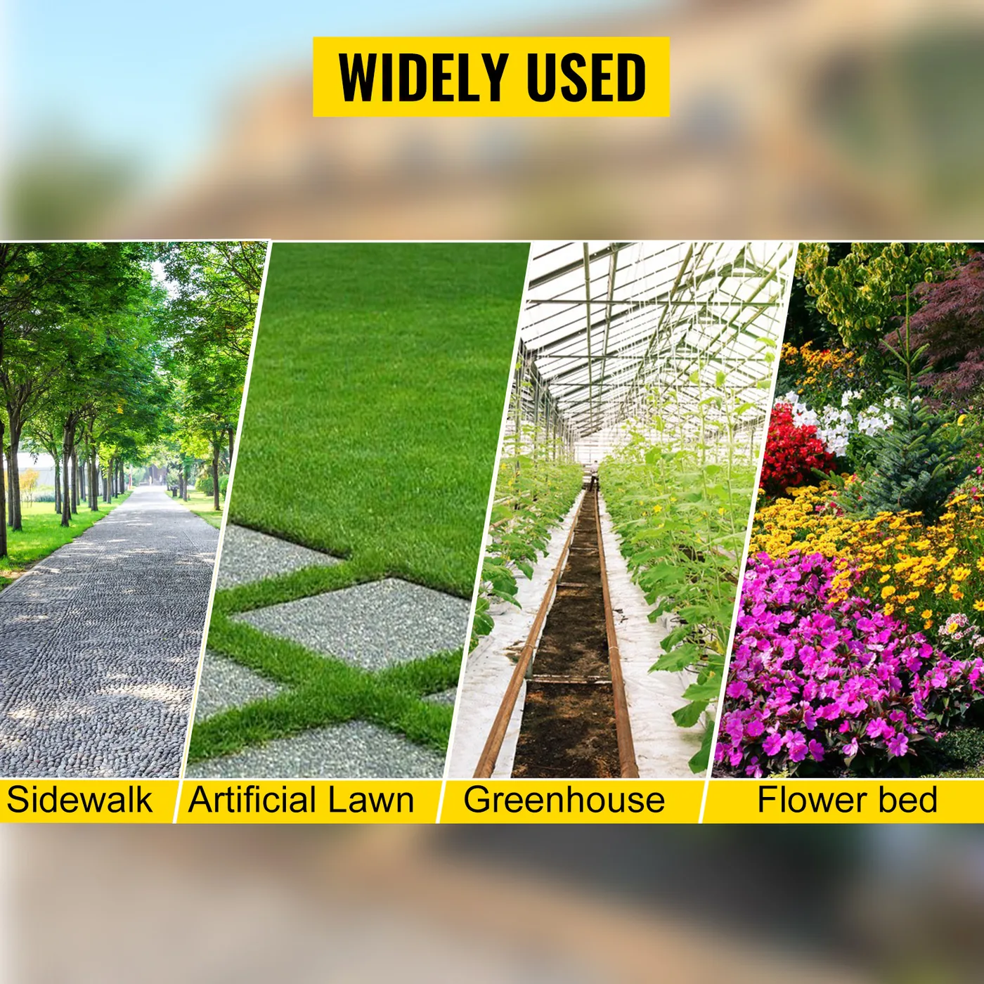 VEVOR driveway fabric weed prevention