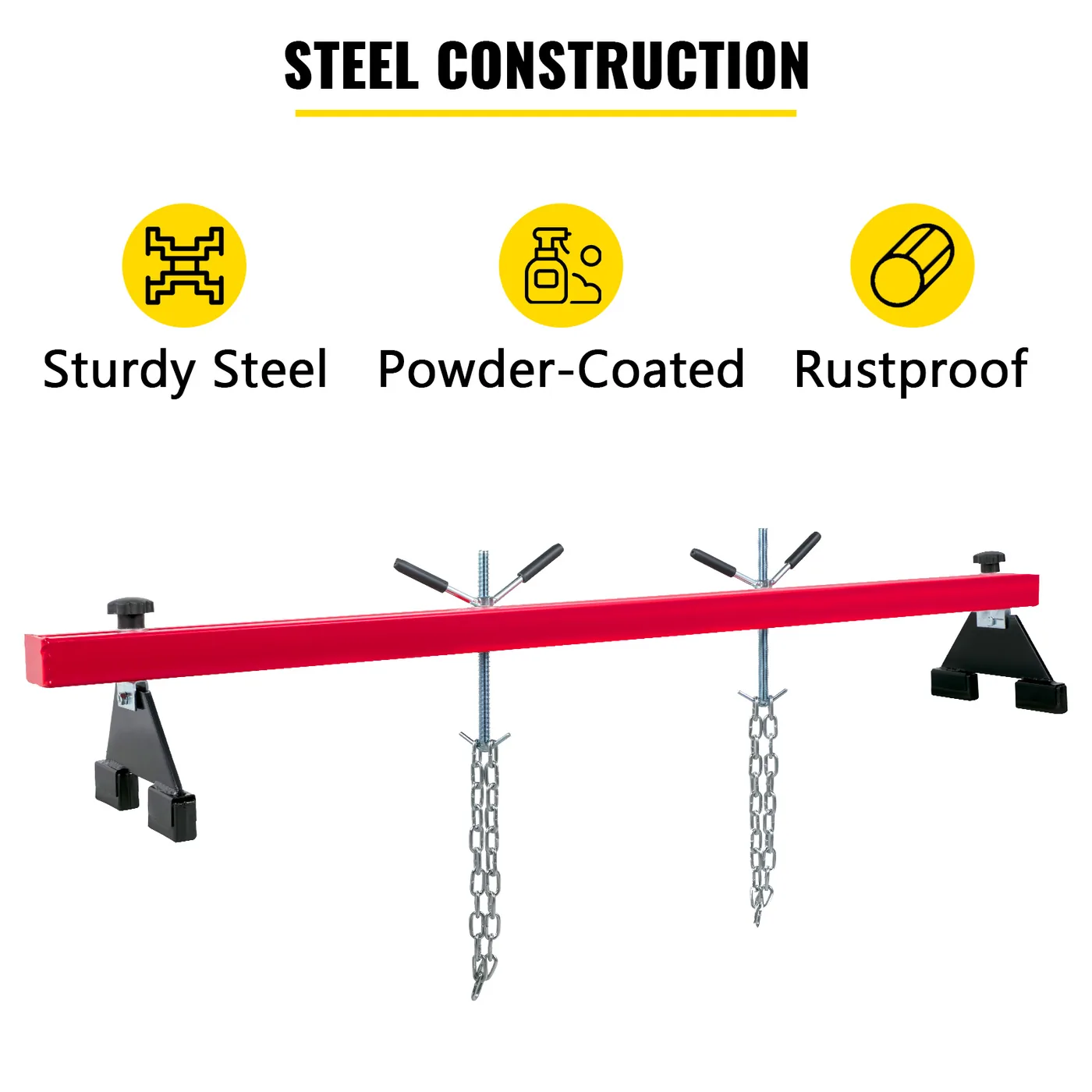 VEVOR Engine Support Bar 1100 Lbs Capacity Engine Transverse feature 6