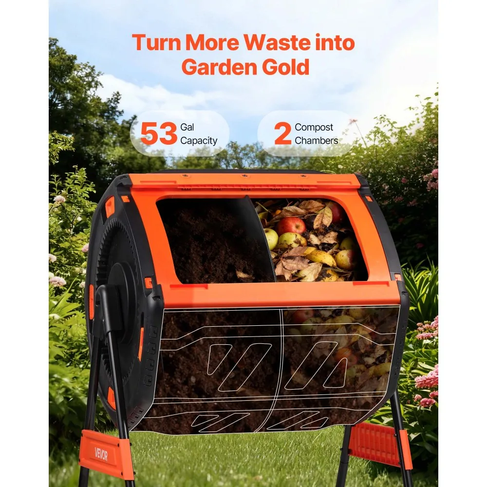 VEVOR Compost Tumbler 53gal product image 2