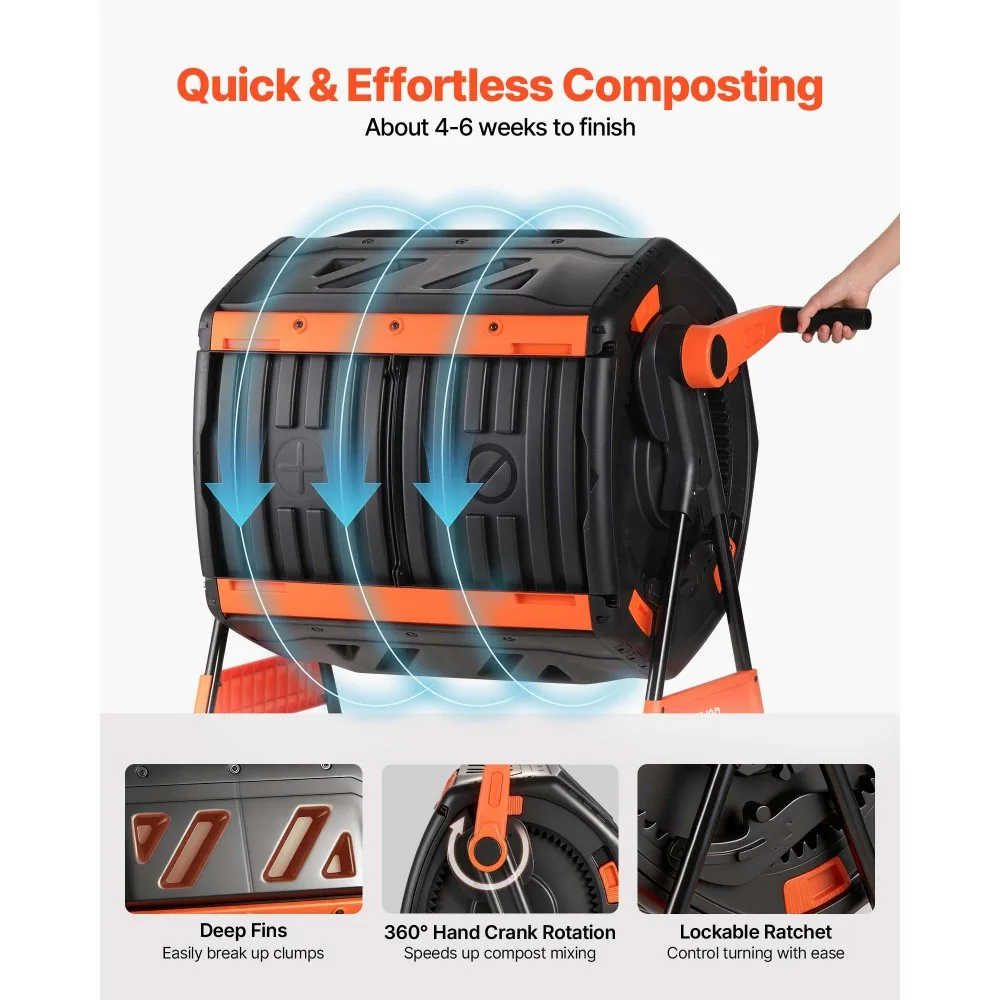 VEVOR Compost Tumbler 53gal product image 3