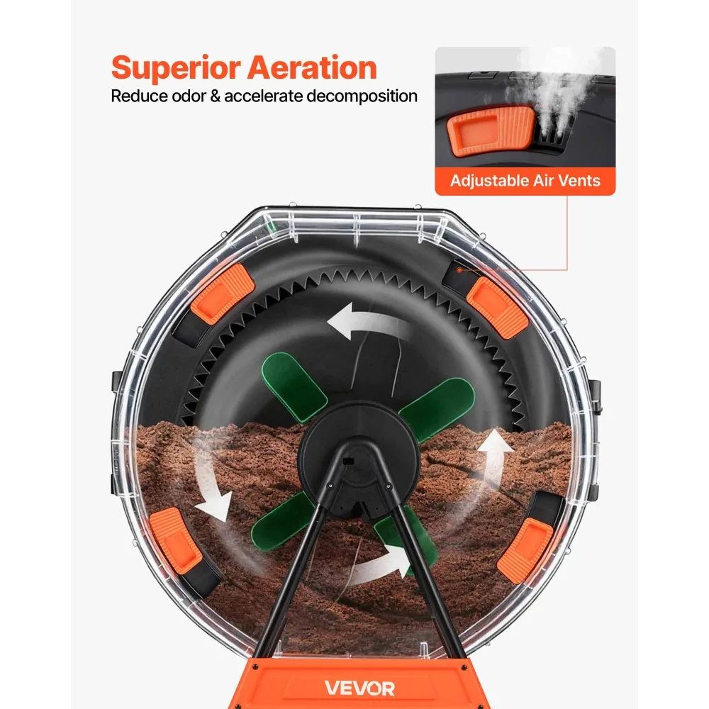 VEVOR Compost Tumbler 53gal product image 4