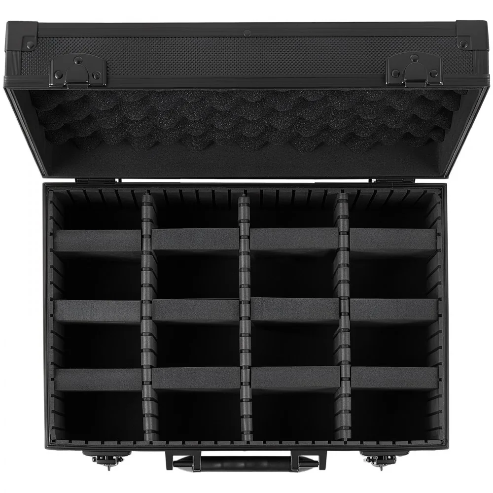 VEVOR 4 row graded card storage box features overview