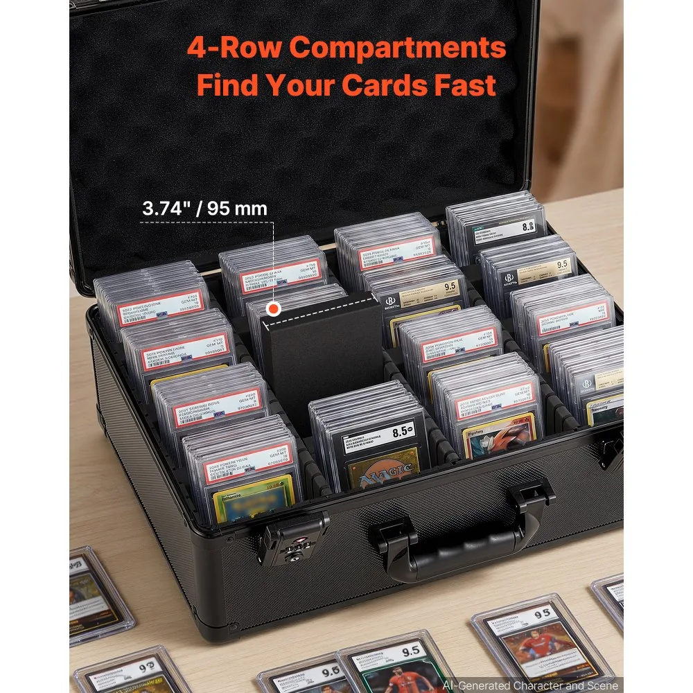 VEVOR card case top sponge card protection