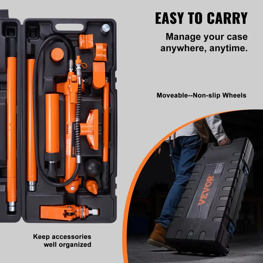 VEVOR 10 Ton Porta Power Kit Plastic Material+Wheels product image 5