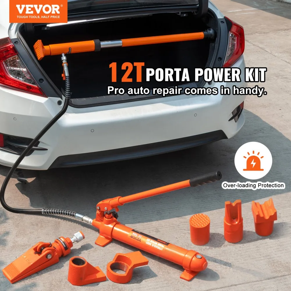 VEVOR 12 Ton Porta Power Kit Plastic Material+Wheels product image 2