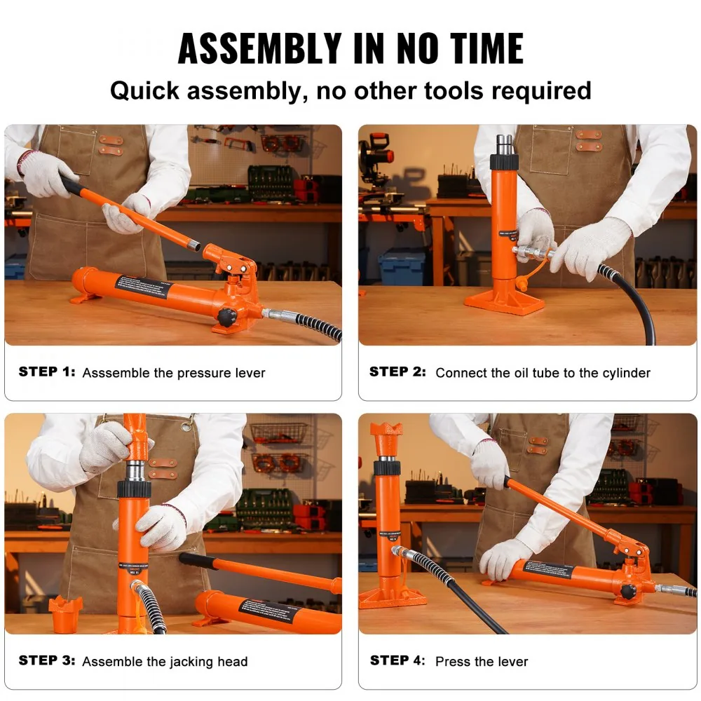 VEVOR 12 Ton Porta Power Kit Plastic Material+Wheels product image 6