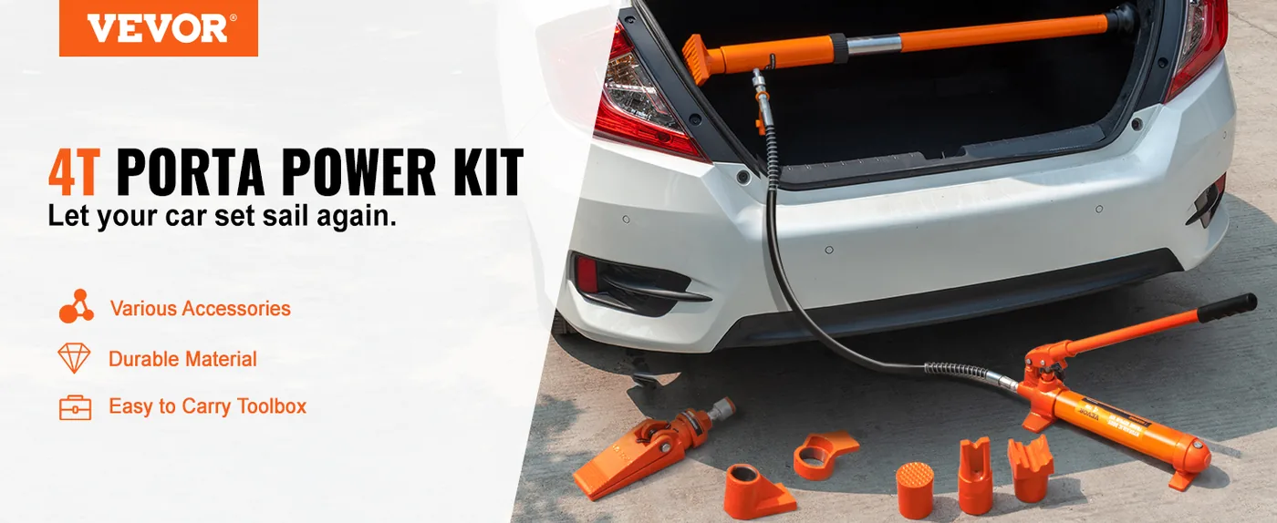VEVOR 4 Ton Porta Power Kit Plastic Material overview