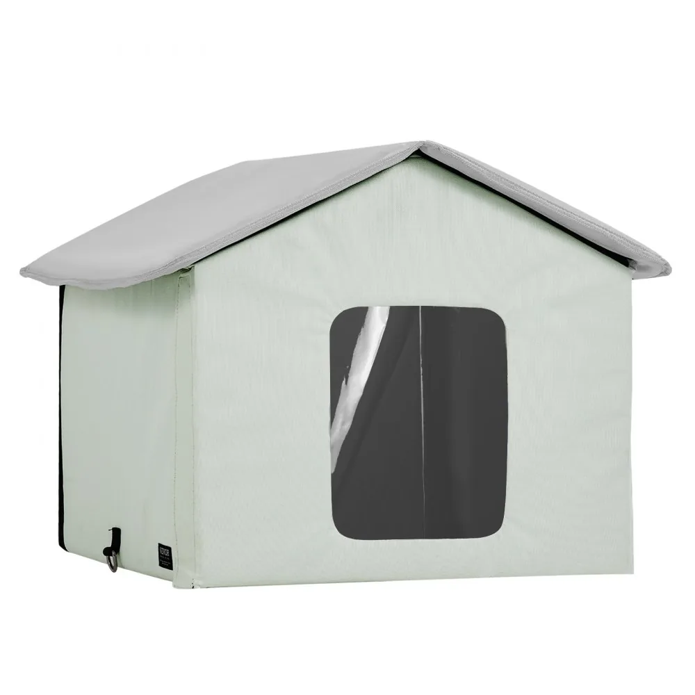 VEVOR heated cat shelter insulation layers