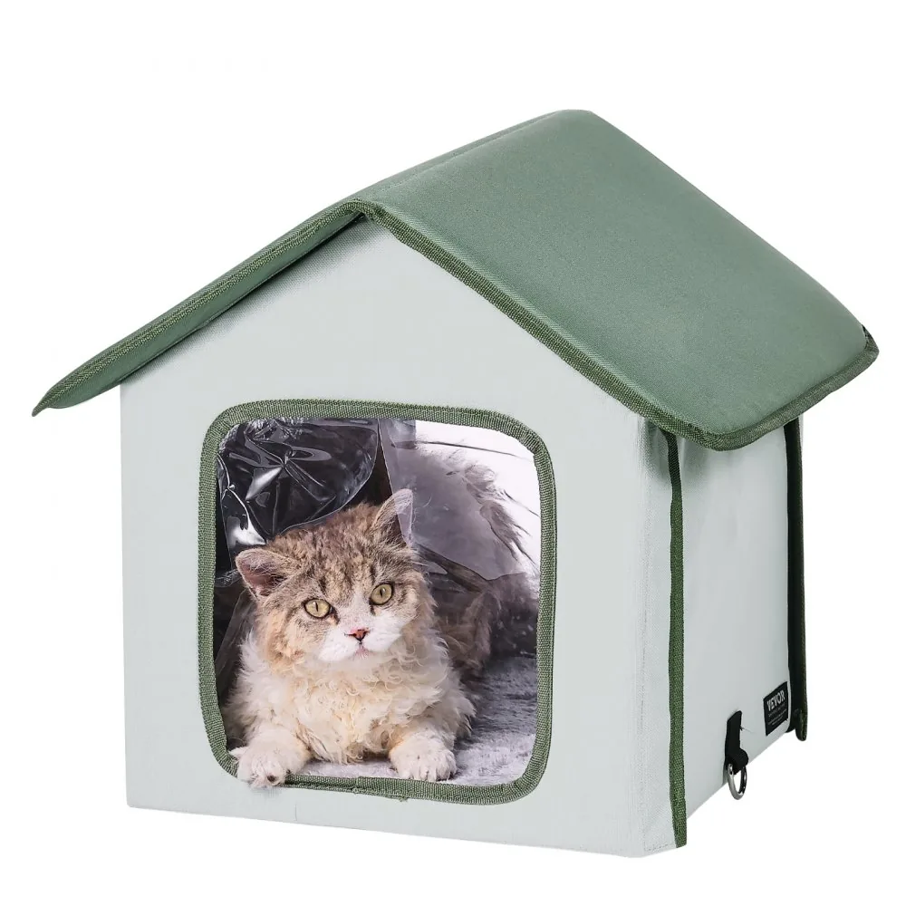 VEVOR heated cat shelter insulation layers