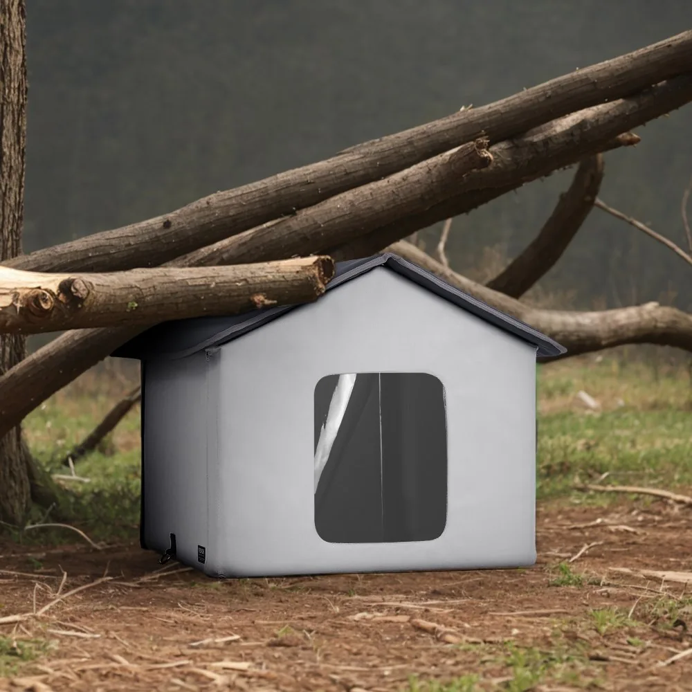 VEVOR cat shelter wind pegs installation