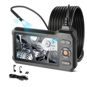 VEVOR Dual Lens Endoscope with Light 5 inch product image 1