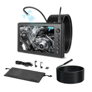 VEVOR Triple Lens Endoscope with Dual-Cable Setup 7 inch product image 1