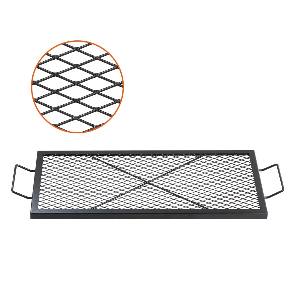 VEVOR X-Marks Fire Pit Grill Grate 32 x 15 in product image 1