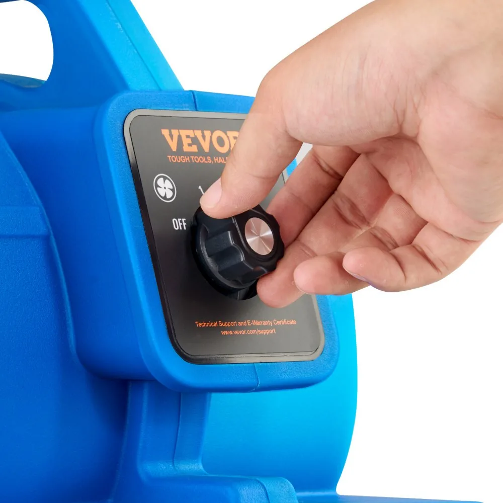 VEVOR Floor Blower 0°、 20°、45°、90° 1300 RPM product image 11