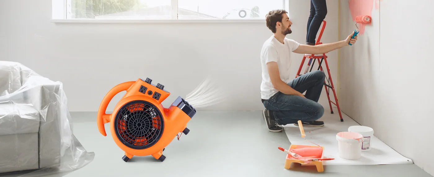 VEVOR Floor Blower 0&deg;、 20&deg;、45&deg;、90&deg; 1450 RPM Decoration