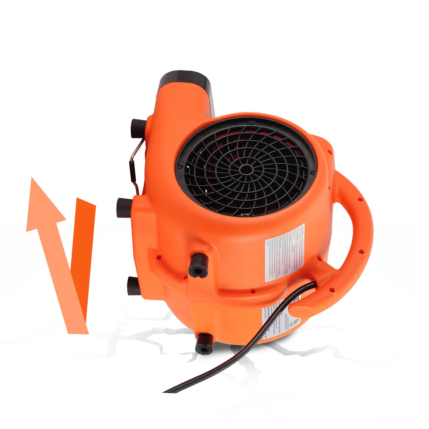 VEVOR Floor Blower 0&deg;、 20&deg;、45&deg;、90&deg; 1450 RPM Impact Resistant