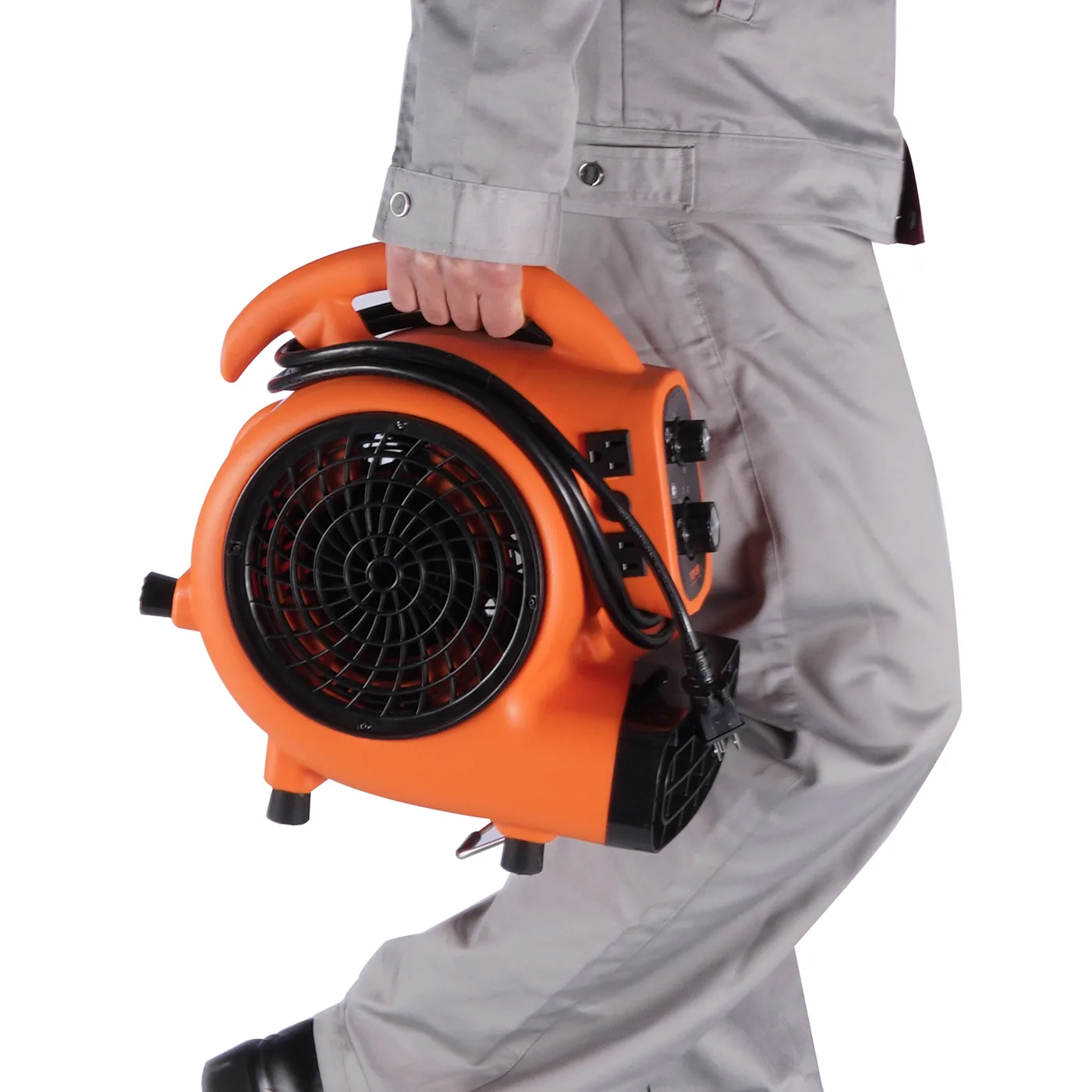 VEVOR Floor Blower 0&deg;、 20&deg;、45&deg;、90&deg; 1450 RPM Take on the go