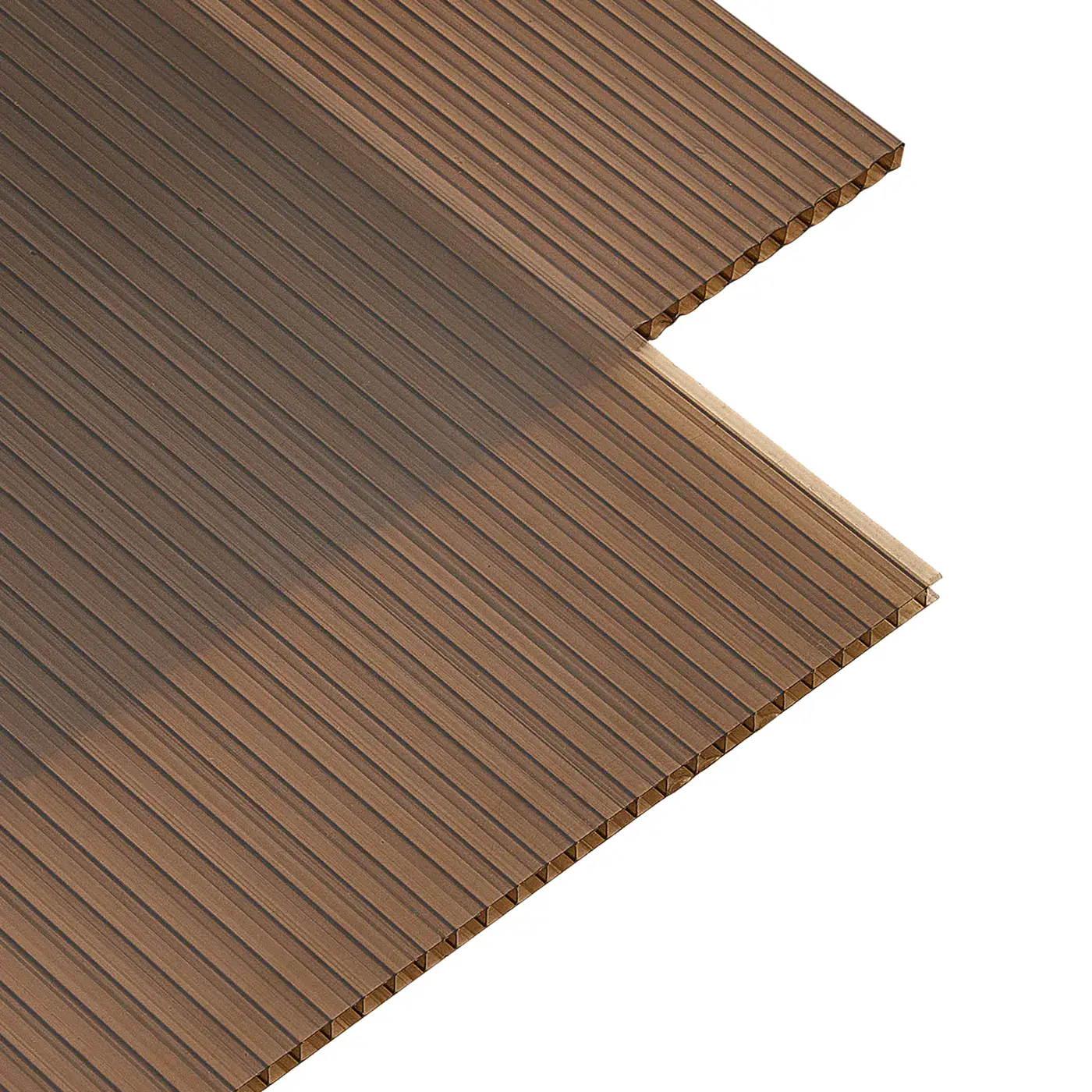 VEVOR Awnings for Door Entrance 40*120 inches Brown PC Solid Panel