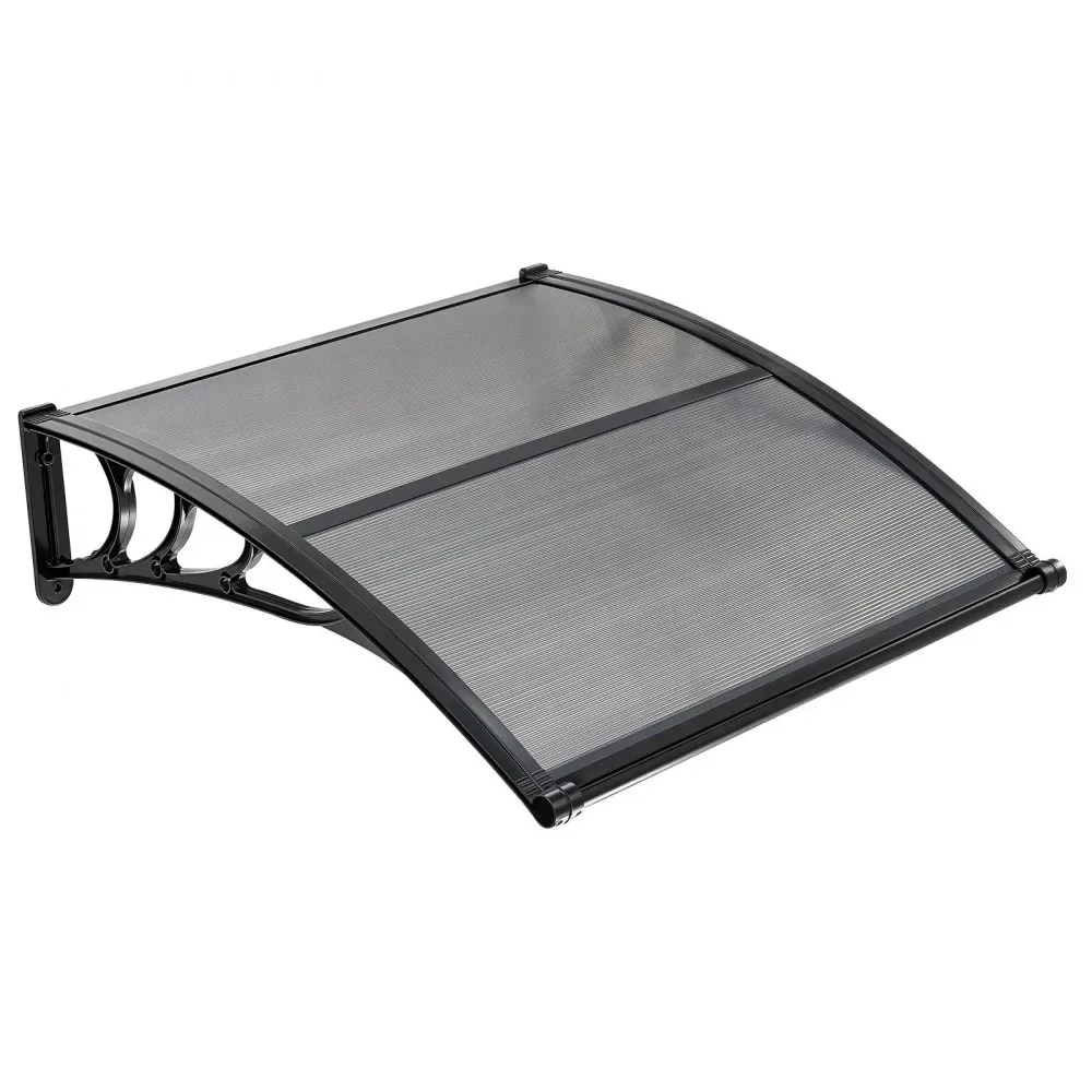 VEVOR Awnings for Door Entrance 40*40 inches Smoke Gray product image 9