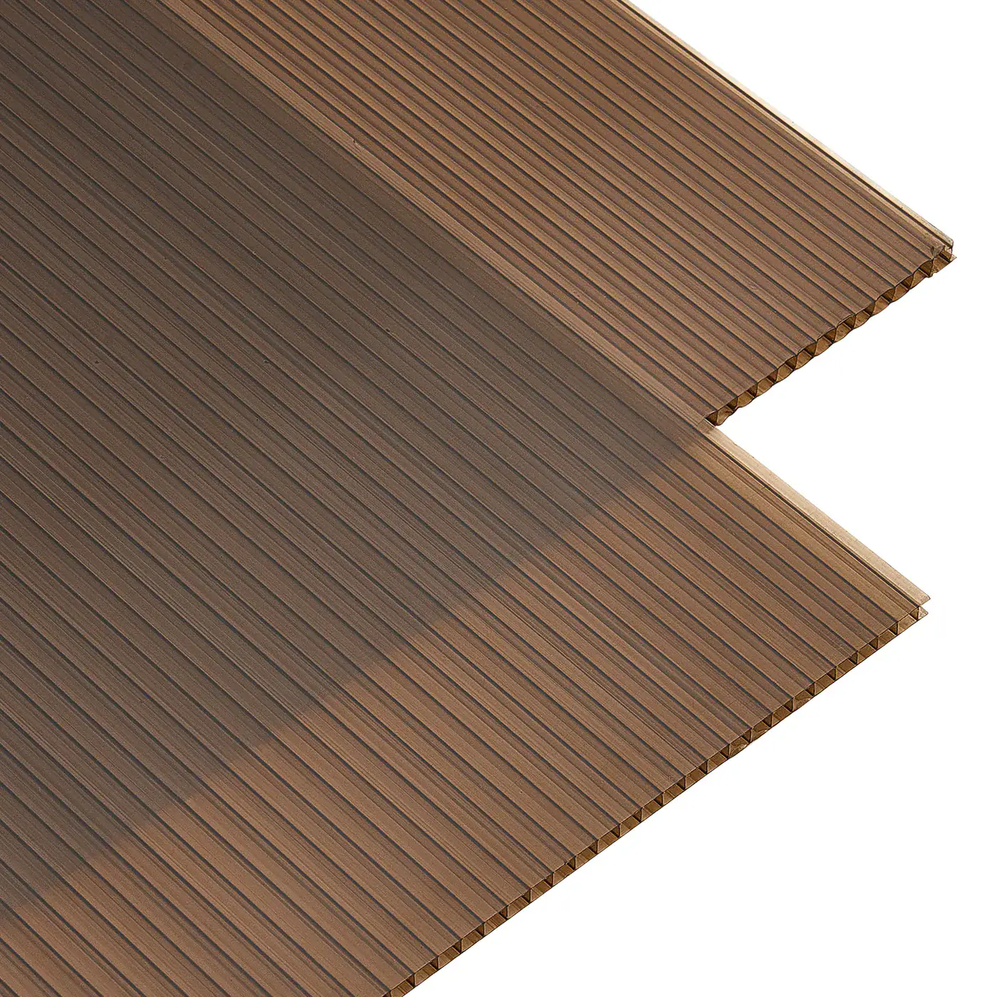 VEVOR Awnings for Door Entrance 40*40 inches Brown PC Solid Panel