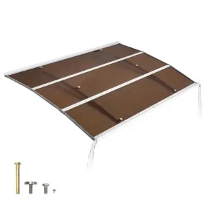 VEVOR Awnings for Door Entrance 40*59 inches Brown product image 1