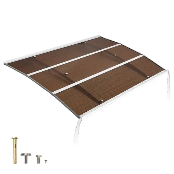 VEVOR Awnings for Door Entrance 40*59 inches Brown product image 1