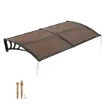 VEVOR Awnings for Door Entrance 40*80 inches Brown product image 1