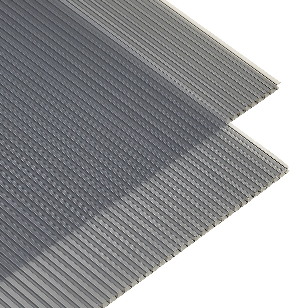 VEVOR Awnings for Door Entrance 40*80 inches Smoke Gray PC Solid Panel