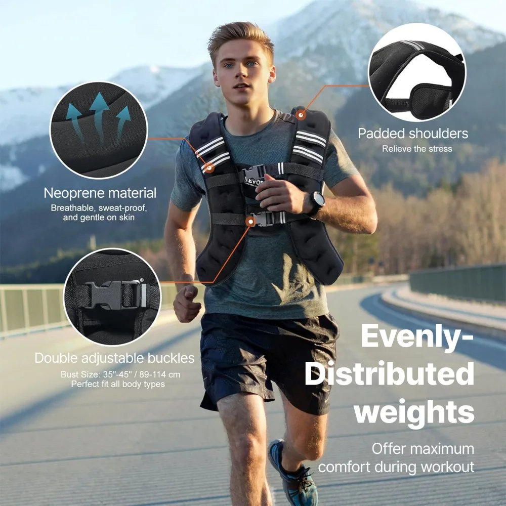 VEVOR Weighted Vest 20 lbs No product image 3
